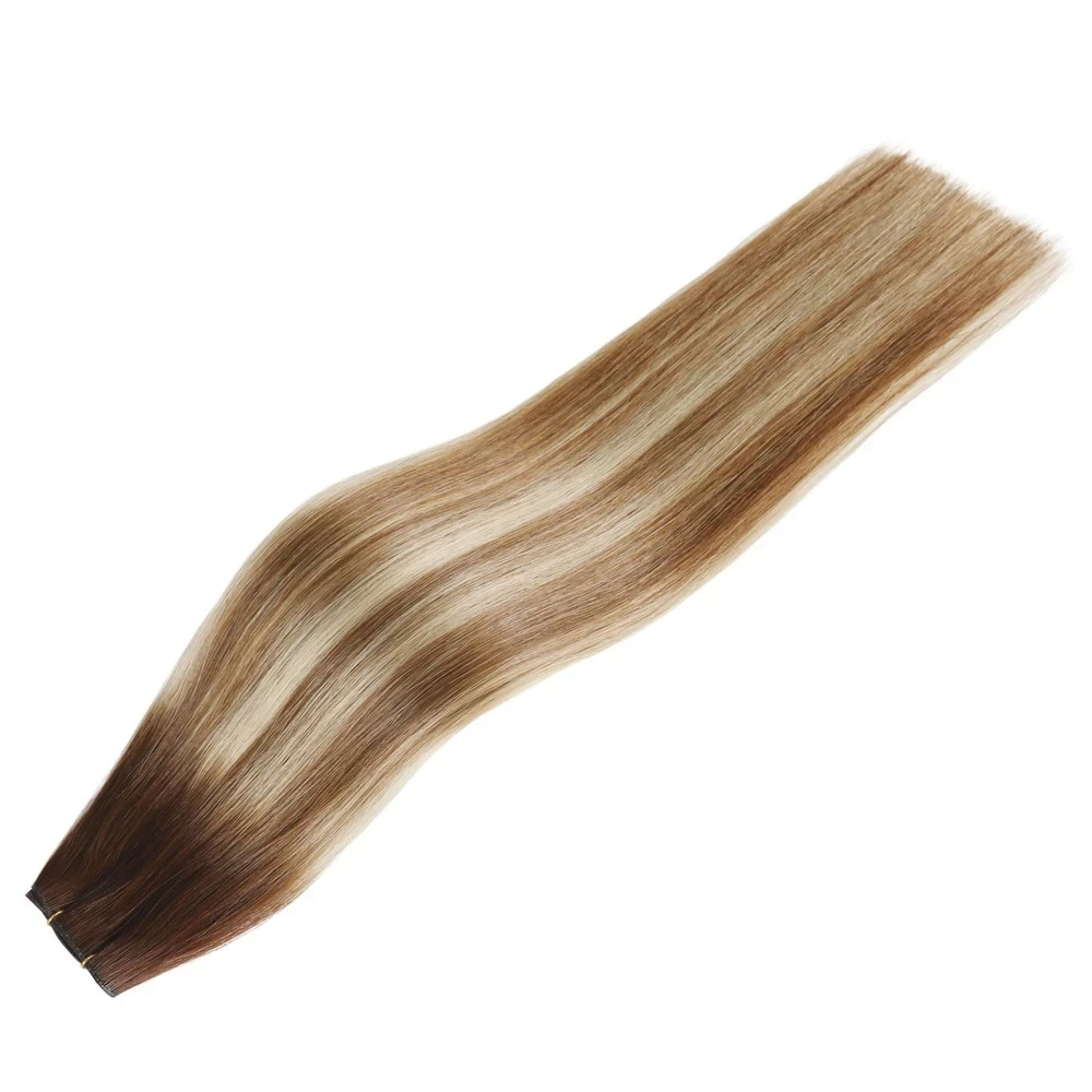Human Hair Genius Weft Remy Hair Extensions